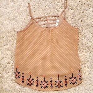 Blu Pepper darling tank top size large